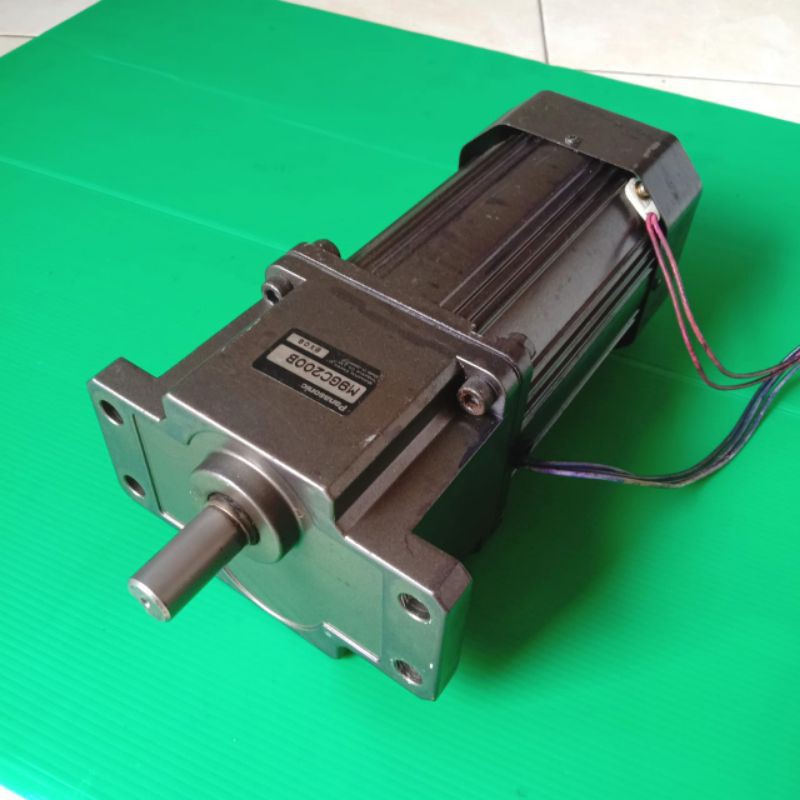 Gear Head motor gearbox 100V AC daya 60watt Gear Ratio 1vs200