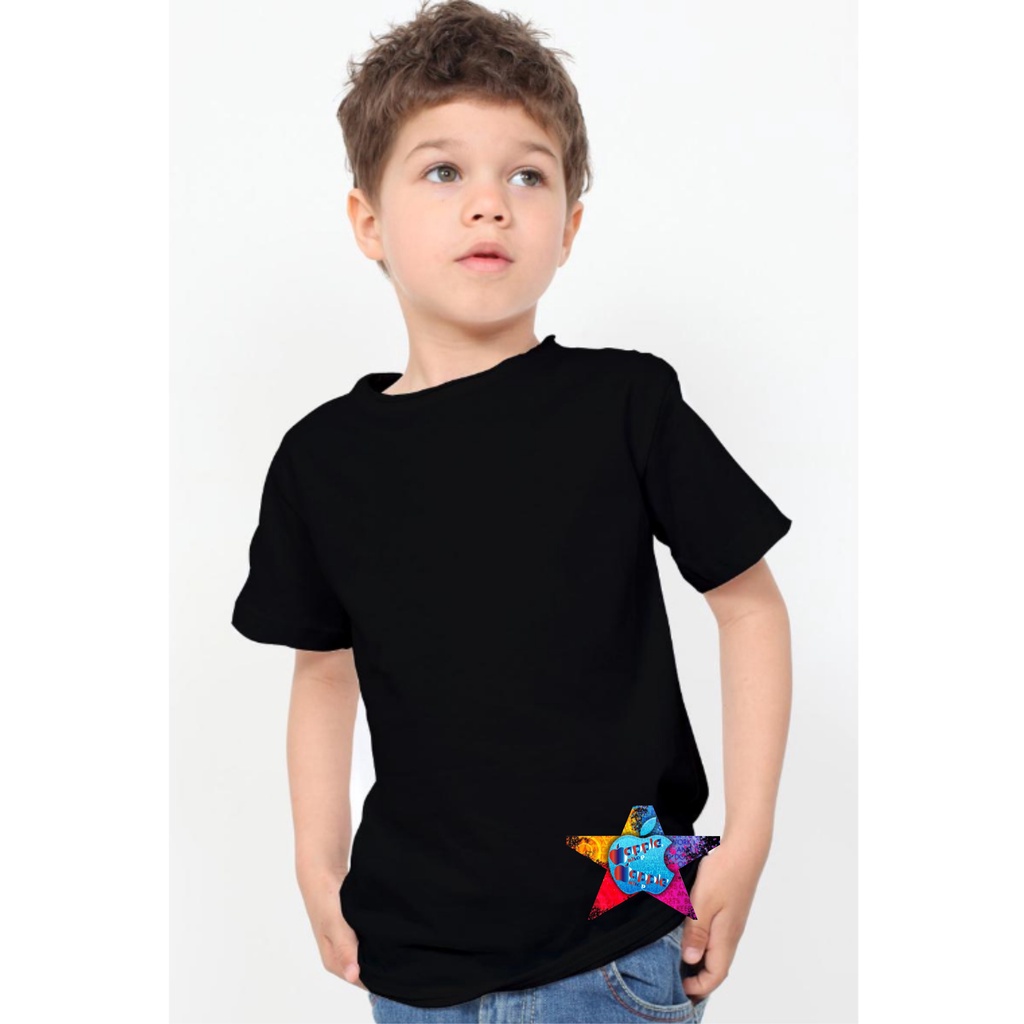 Promo Kaos  Polos Anak Anak  Lengan Pendek Combed 30S Atasan Anak2 cowok cewek Kaos Murah kaos anak kartun kaos anak anime kaos anak murah kaos anak hits kaos viral