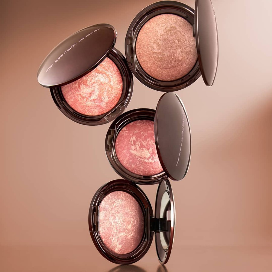 ✿ MADAME ✿ PIXY ADORABLE MARBLE BLUSH ON SHIMMER - PIXY MAKE IT GLOW PERONA PIPI