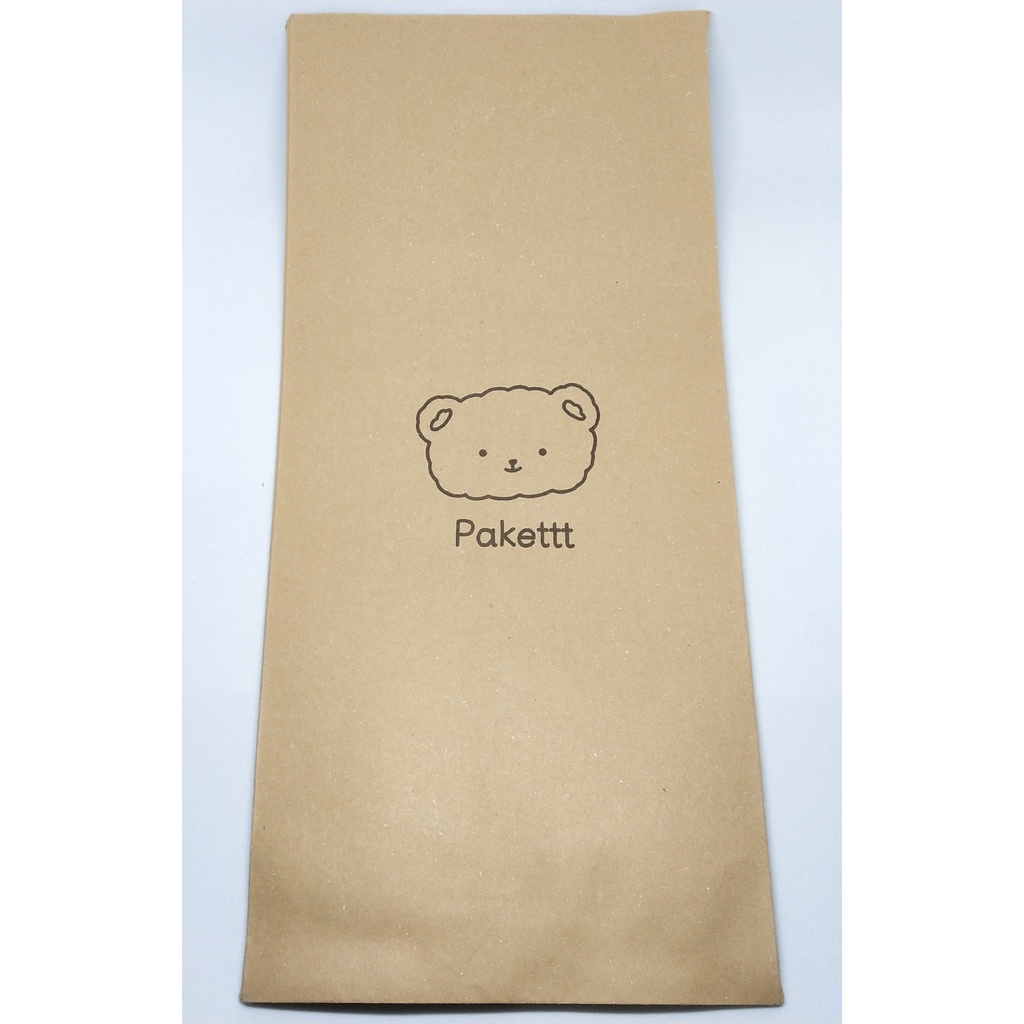 

Amplop Packaging Coklat Motif Lucu