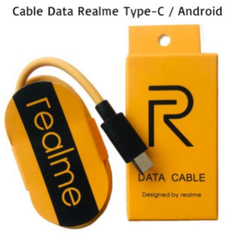 KD KABEL CAS KABEL DATA REALME MICRO DAN TYPE C ORIGINAL