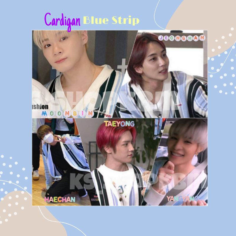 [READY] CARDIGAN TAEYONG YANGYANG HAECHAN JEONGHAN MOONBIN NCT SVT ASTRO