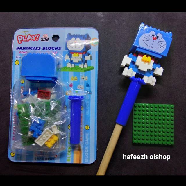 

Pengraut Rautan Pensil Brick Balok Susun Doraemon