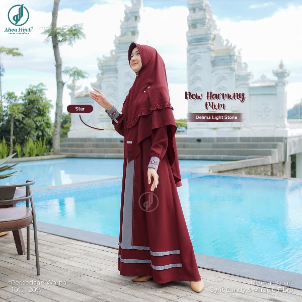 Gamis set New Harmony by Alwa Hijab