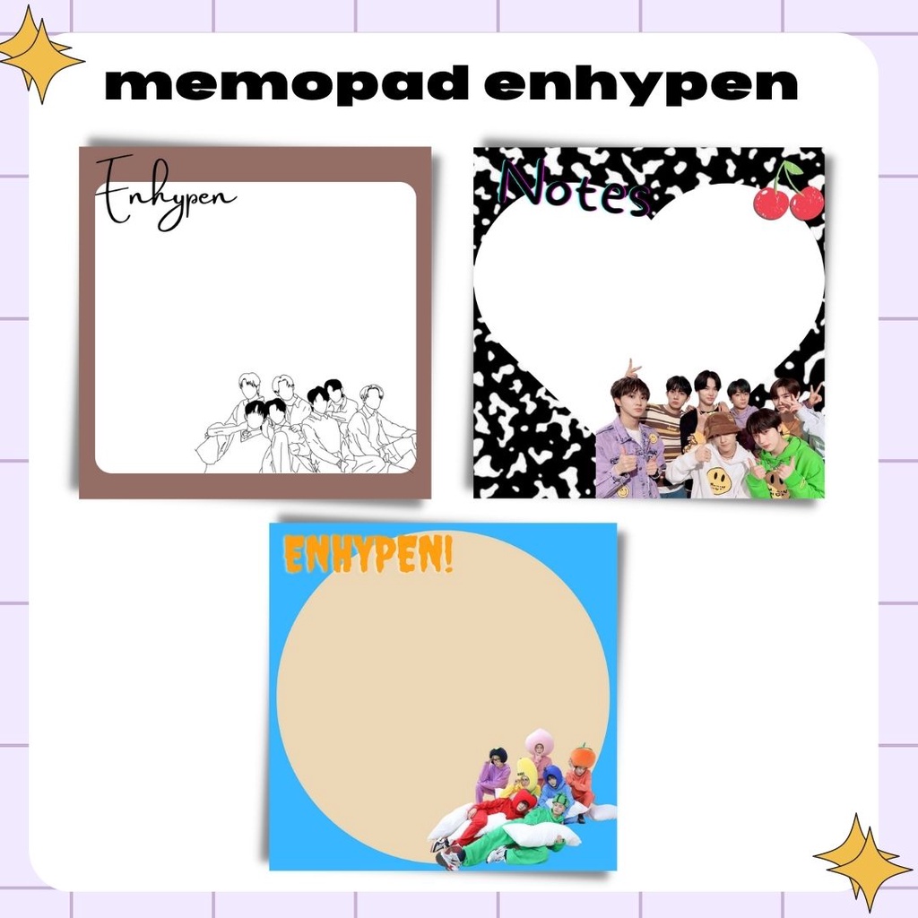 

MEMOPAD ENHYPEN || MEMOPAD KPOP