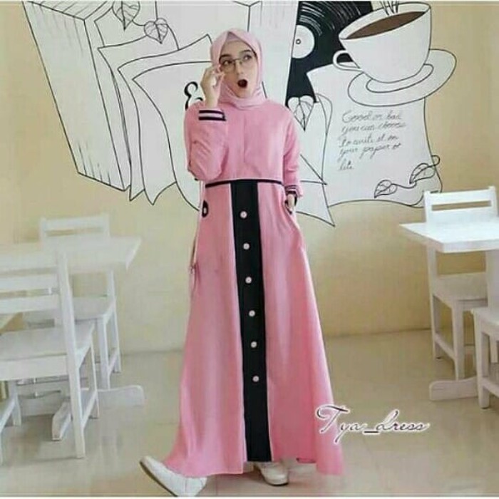 TYA DRESS GAMIS MODERN REMAJA BAJU LEBARAN