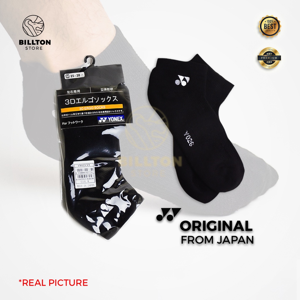 Kaos Kaki Olahraga Badminton 3D Ergo Socks Badminton Original Japan