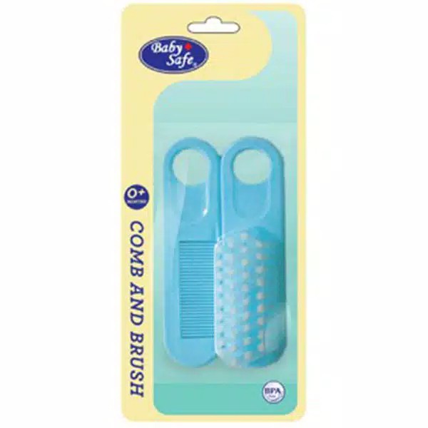 Sisir Sikat Bayi Baby Safe BD195 Comb and Brush- bayi online shop