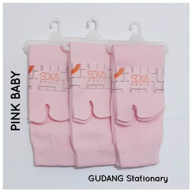 Kaos Kaki Jempol Wanita Pink Soka