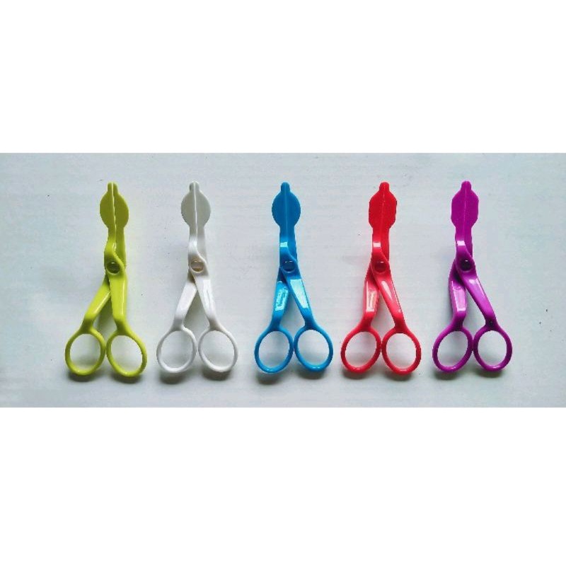 Gunting Mawar Butter Cream Flower Scissors Plastict DIY