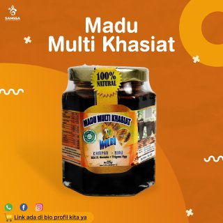 

Madu asli Multikhasiat wilbi 225 gram