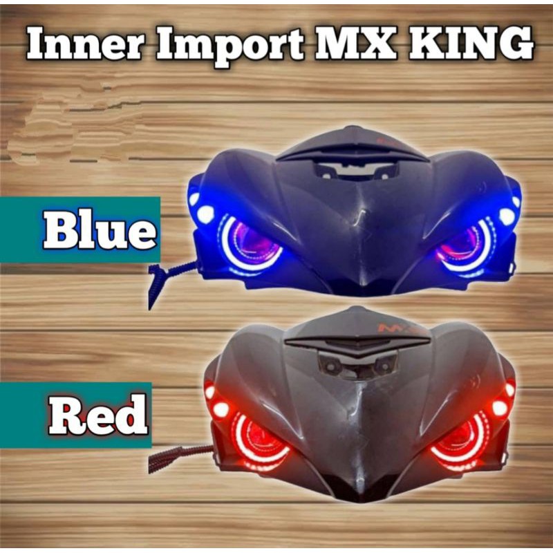 KEDOK INNER BATOK LAMPU DEPAN MX KING 150 / INNER PANEL / TAMENG DEPAN MX KING 150 LED / MATA GABAN 