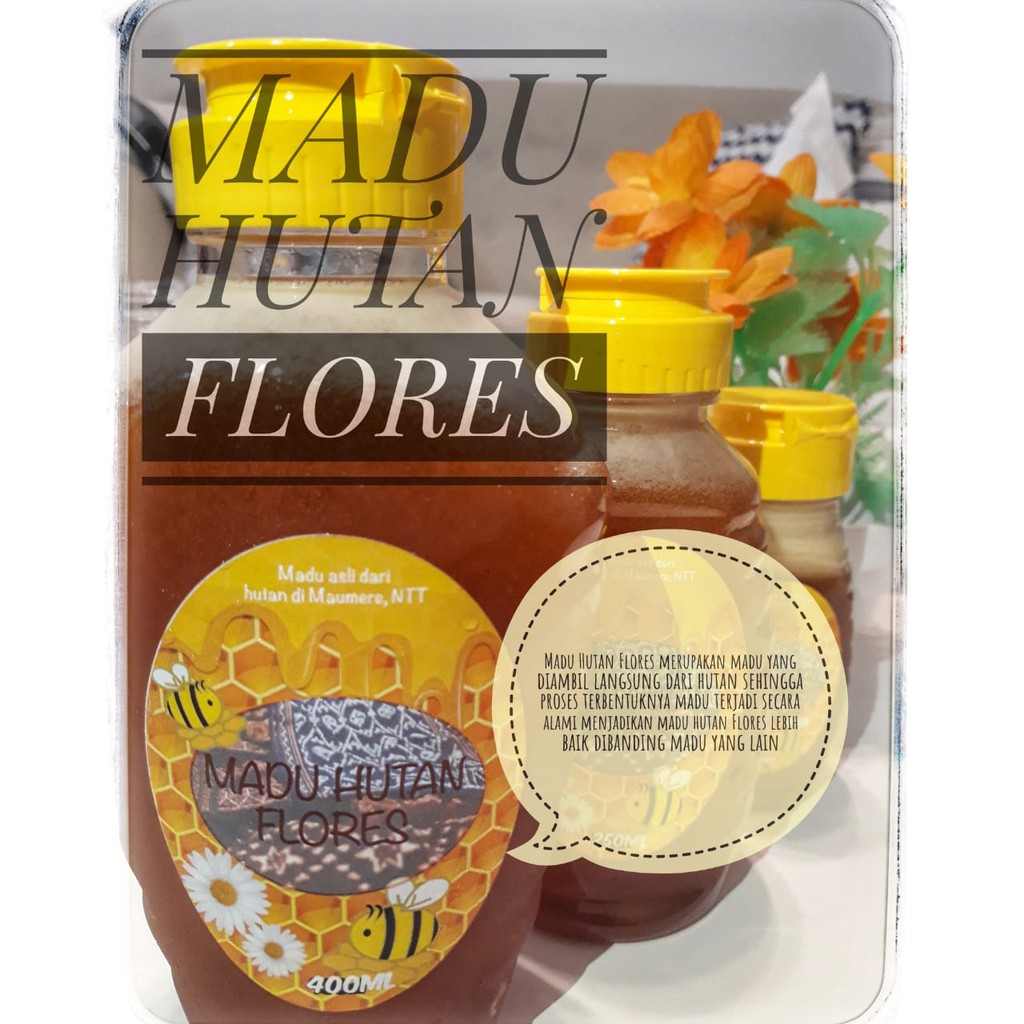 

MADU HUTAN ASLI FLORES NTT 400 ML