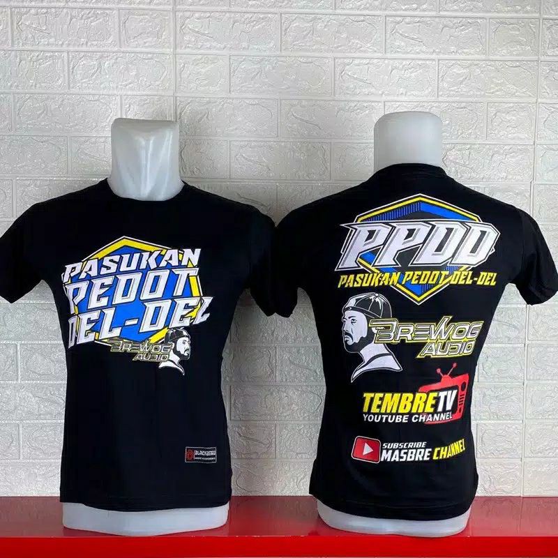 KAOS BREWOG AUDIO PPDD UKURAN ANAK ANAK (COD)