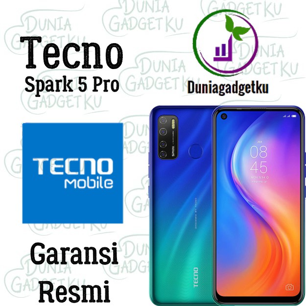 Tecno Spark 5 Pro 4/64GB + 4/128GB Garansi Resmi