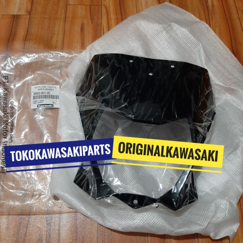 cover batok lampu depan KLX150 BF KLX 150 BF ori kawasaki