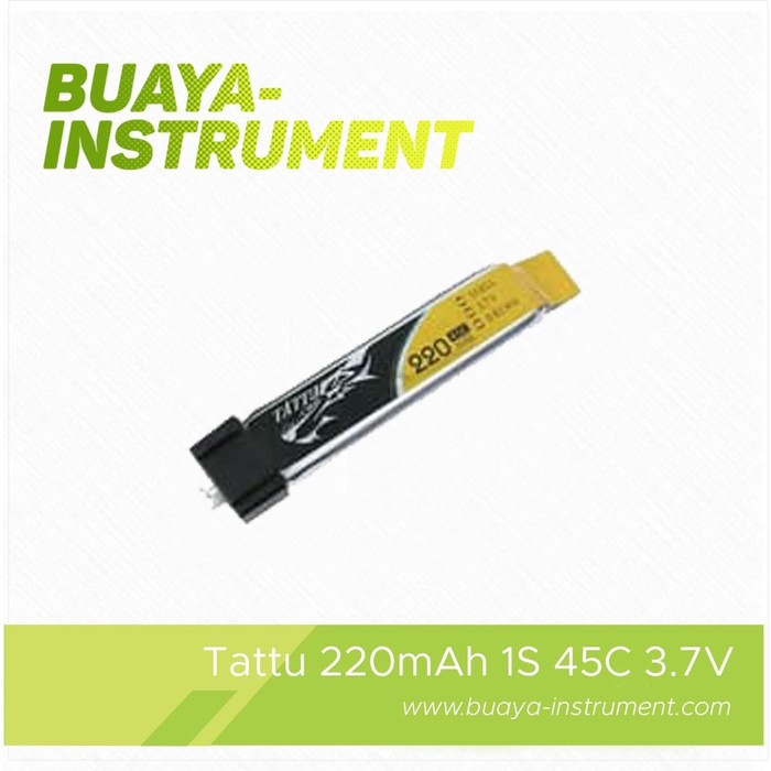 Tattu 220mAh 1S 45C 3.7V Lipo Battery
