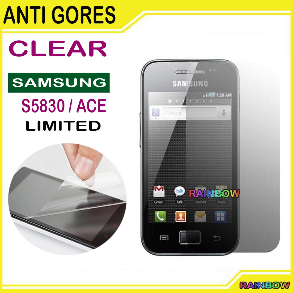 Anti Gores Samsung i9200 i9300 Note 4 S5 S5282 S5830 ACE S6810 7562 6310 Screenguard Pelindung Layar Gadget Antigores Screen Guard HP Screen Protector Clear Bening Handphone