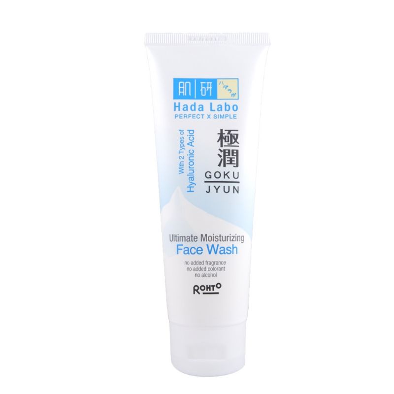 hadalabo hada labo gokujyun ultimate Moisturizing face wash 50gr