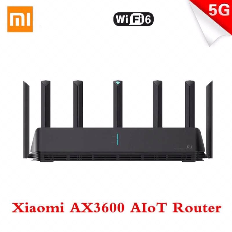 Xiaomi AloT Router Wifi 6 Gigabit Dual-Band Router - AX3600