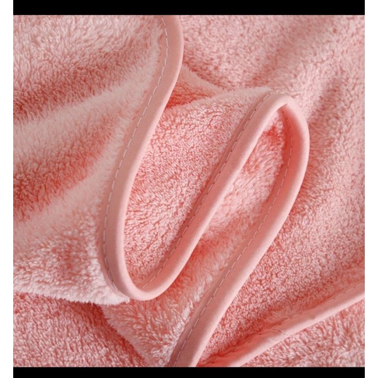 Handuk Mandi Bayi Handuk Lembut 3D Telinga Baby Towel Microfiber 50 x 100 - Zade Store