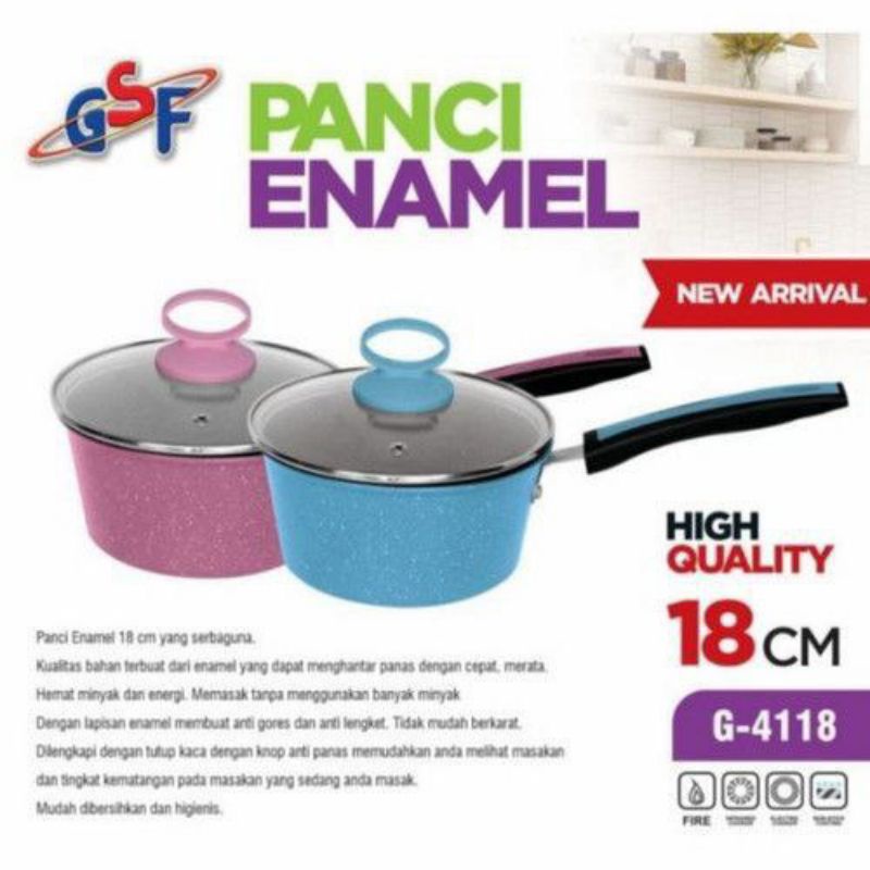 panci enamel gsf