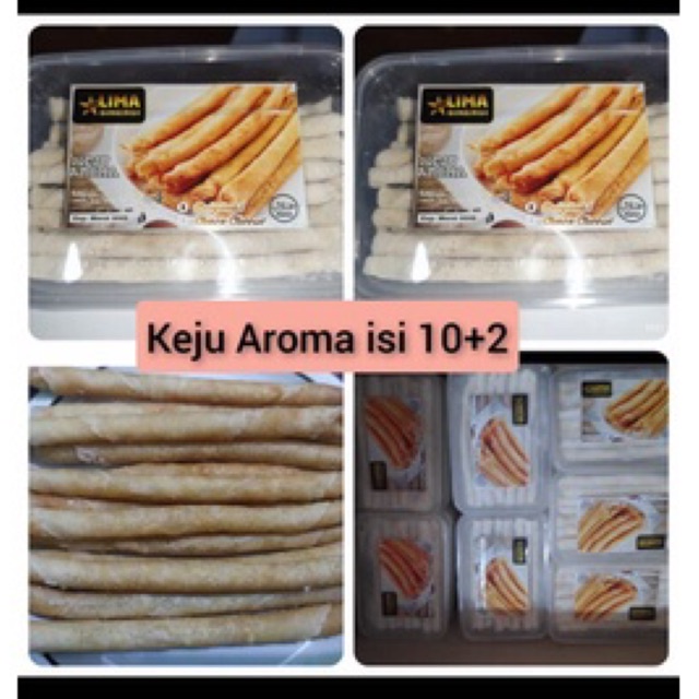

Keju Aroma isi 12 + 2