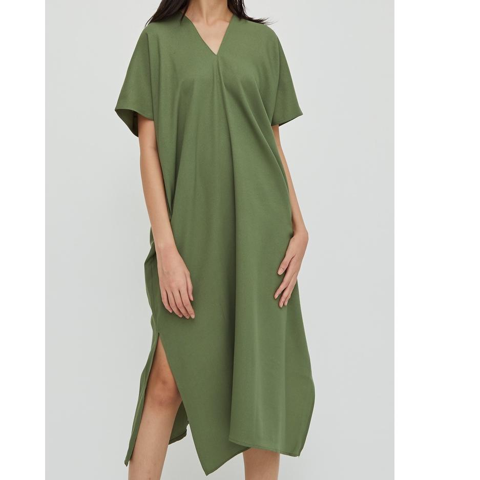 Terbaru Shopatvelvet - Elevation Dress Fern