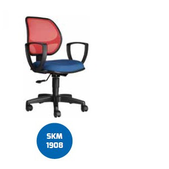 kursi kantor ecos skm 1908 by chairman model jaring hidrolik Original