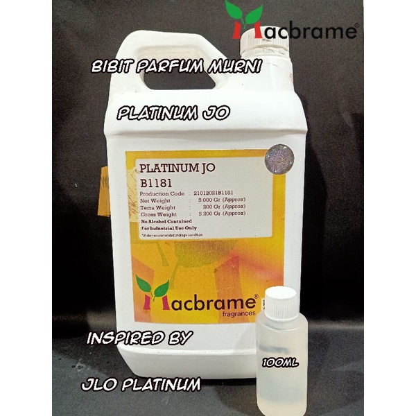 JLO PLATINUM | BIBIT PARFUM MURNI | 100ML