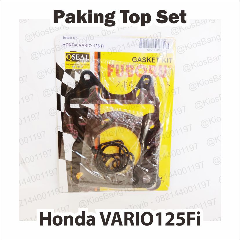 Paking Head TOP SET // Gasket Kit // Gasket Top Set Honda Vario 125 FI &quot;Fuboru&quot;