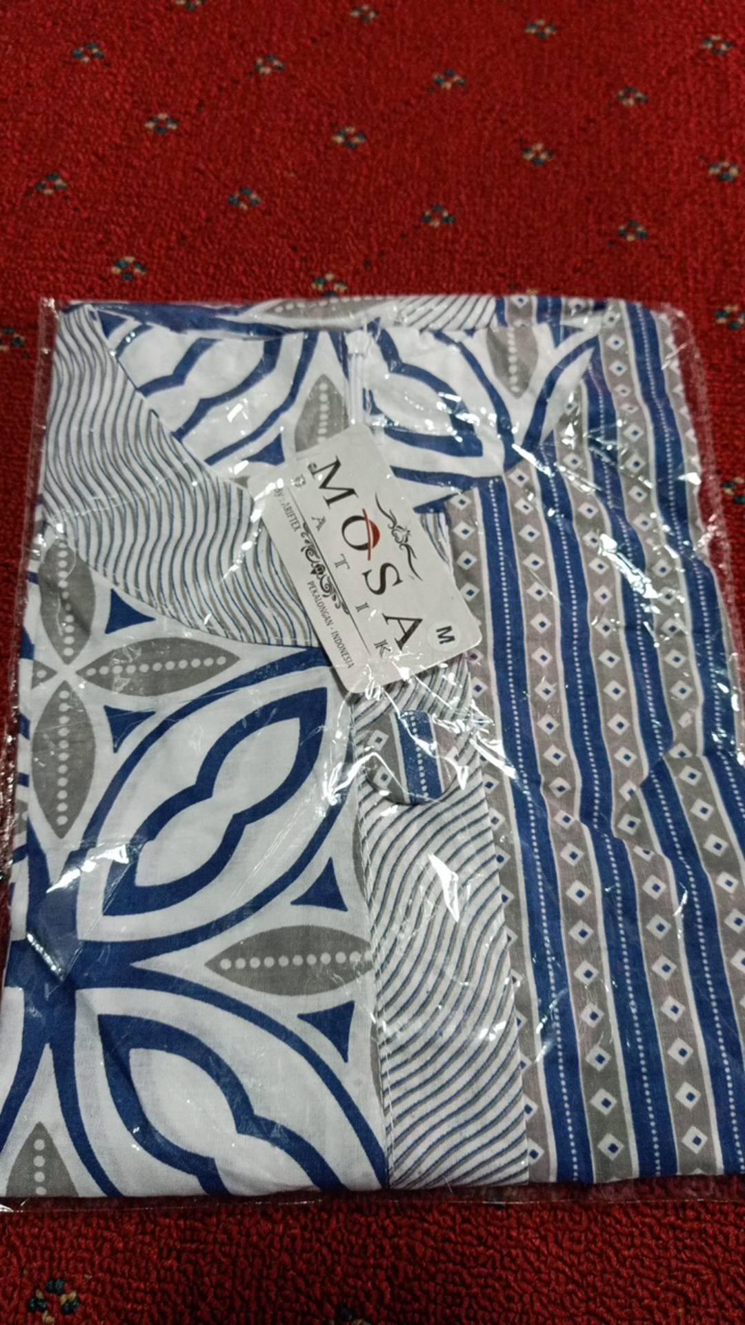 Batik Dress Tunik Enamosa Wanita Motif Batik Pekalongan -ts