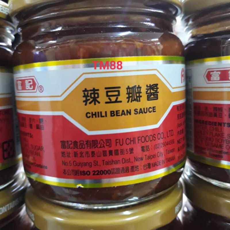 

CHILI BEAN SAUCE/SAUS KEDELAI FU CHI