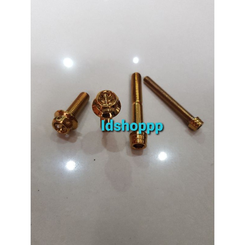 Baut Probolt kerucut krucut Kaliper Monoblok 4p Honda beat-Scopy-vario