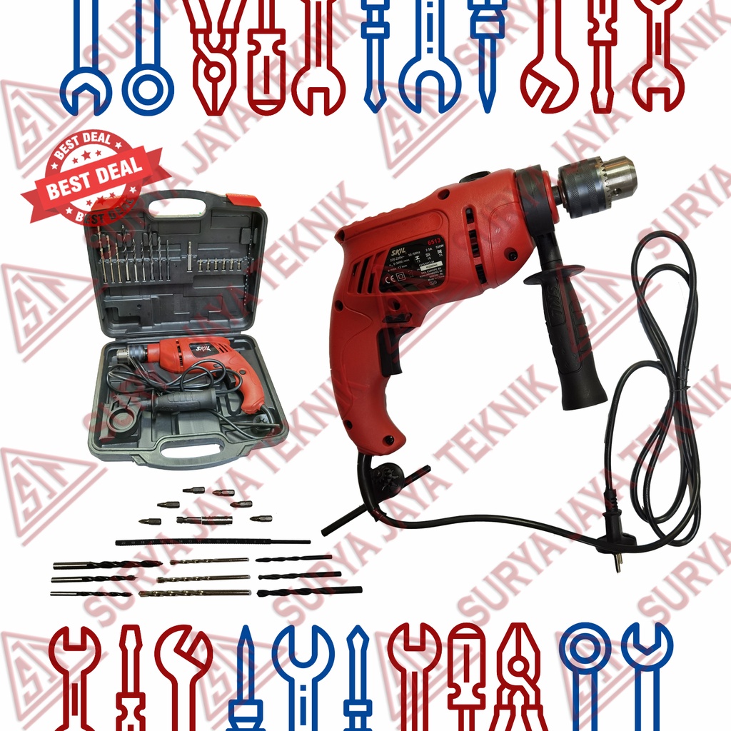 SKIL Bor Bobok Beton / Impact Drill 6513