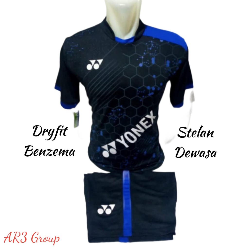 Stelan olahraga pria/wanita baju badminton baju bulutangkis baju volly baju stelan olahraga motif terbaru