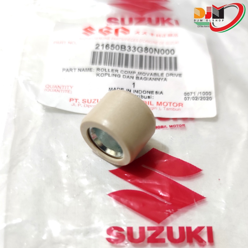 Roller Original Suzuki Skywave Hayate 15gram 1biji 21650B33G80N000