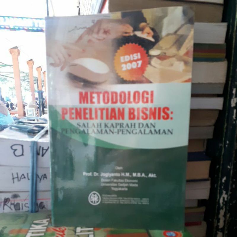 

BUKU ORIGINAL METODOLOGI PENELITIAN BISNIS
