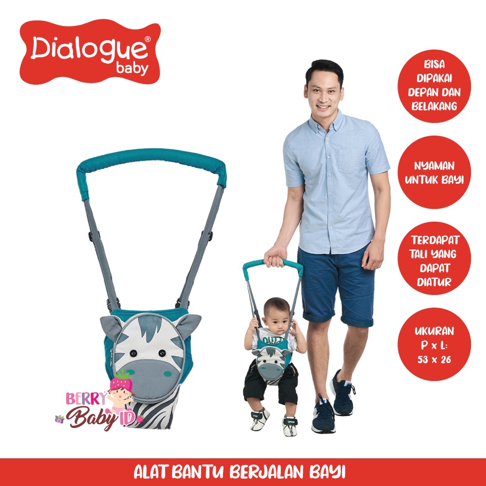 Dialogue Baby Walker Safety Strap Alat Bantu Berjalan Bayi Anak Berry Mart