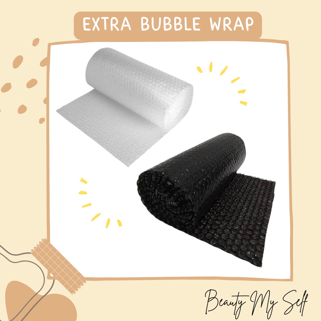 

Extra Bubble Wrap Packing / Bungkus Kemasan / Beauty My Self