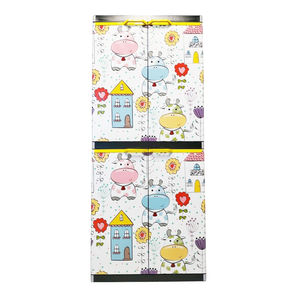 Lemari Plastik Miami Orlando - 4 Susun