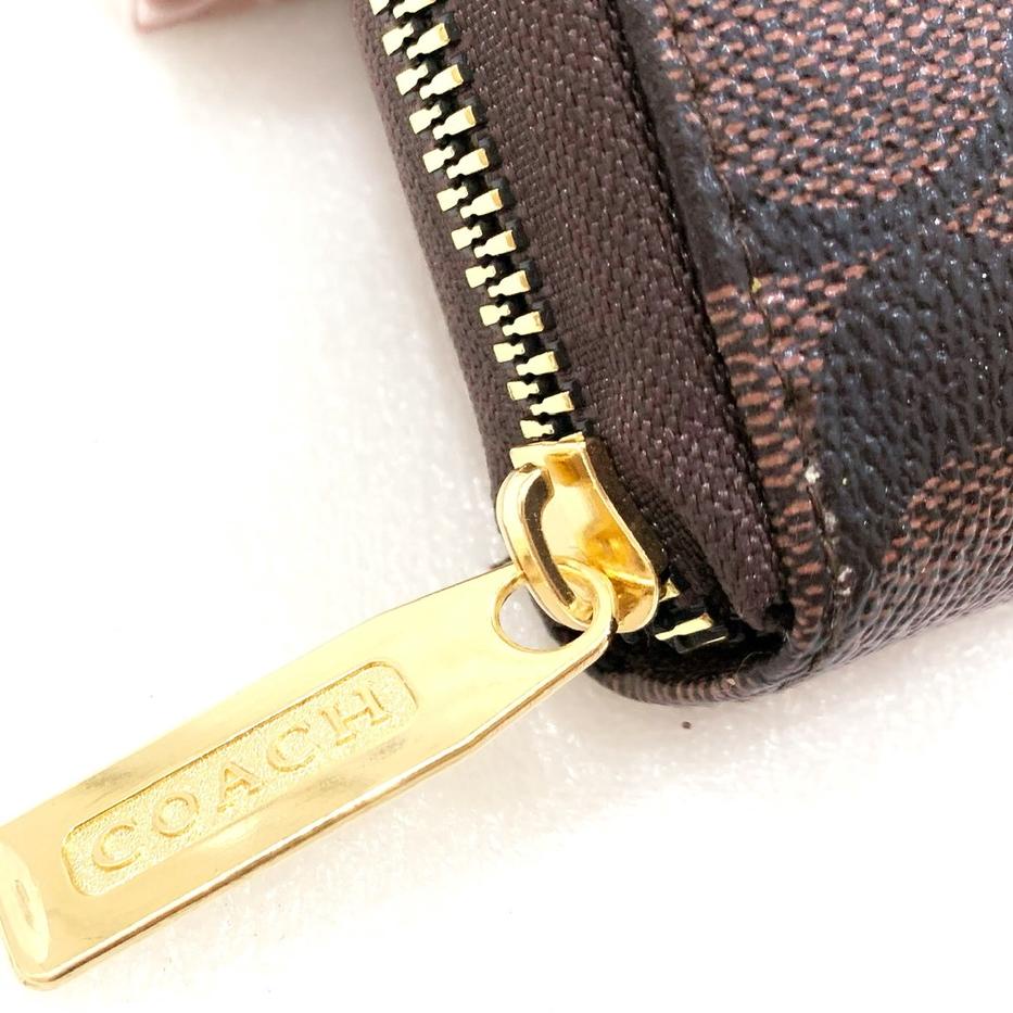 Ready Stock Dompet kartu Coach REFI import super koin uang wallet dompet kecil wanita coin card hold