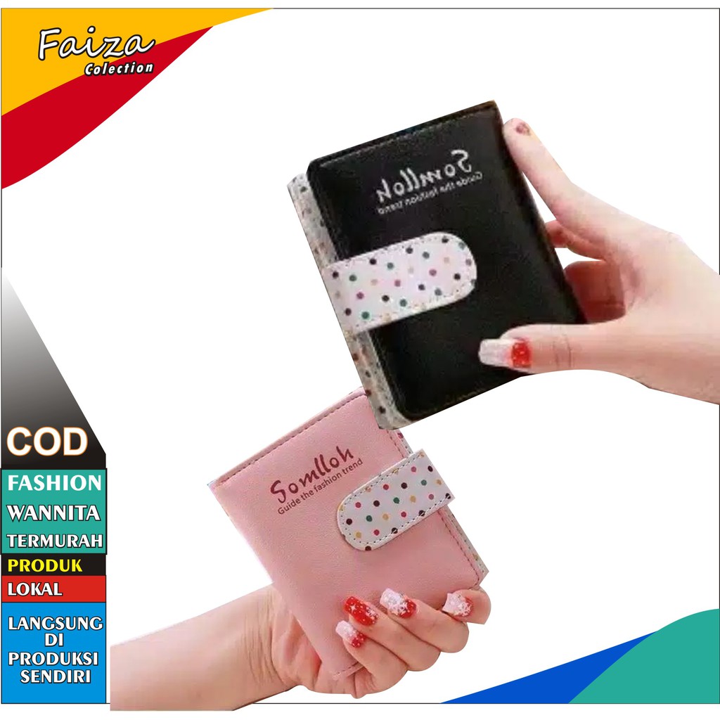  Dompet  Wanita  FZA DOMPET  WANITA  MINI  SHOMLLOH Shopee 