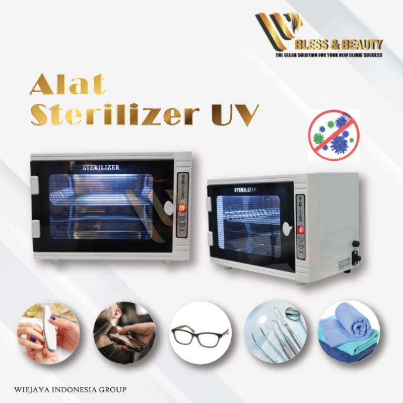 Alat sterilizer Box uv sterilizer box alat steril alat salon medicure alat rumah tangga