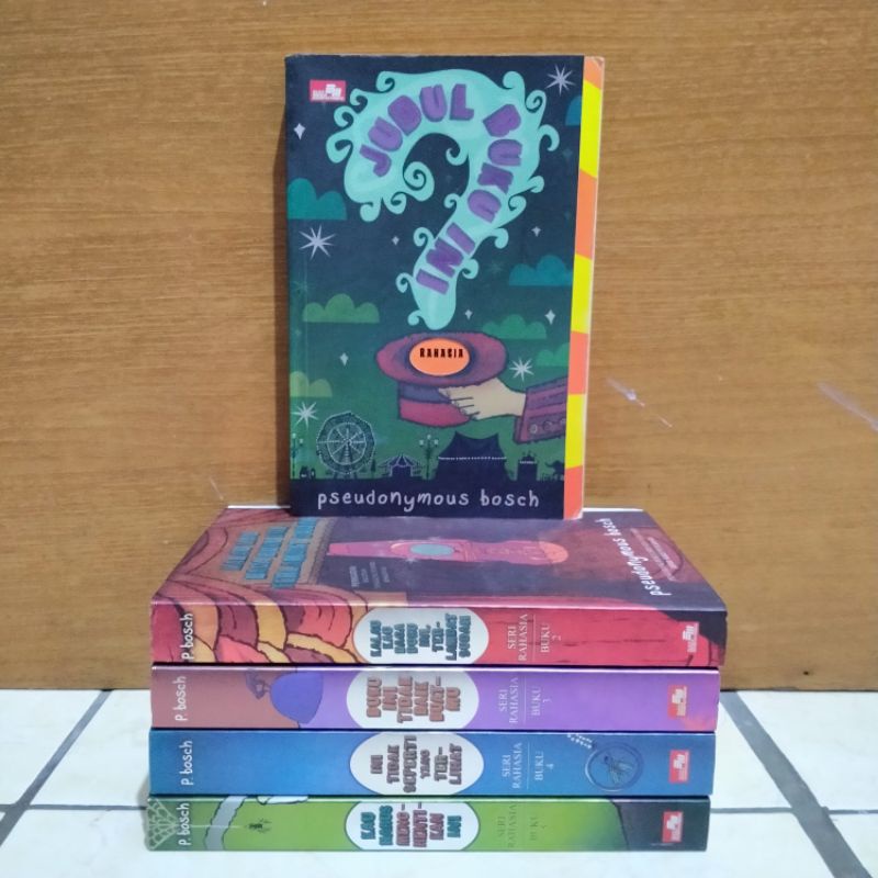 BUKU LANGKA - Secret Series | Judul Buku Ini Rahasia | Kalau Kau Baca Buku Ini, Terlambat Sudah | Bu
