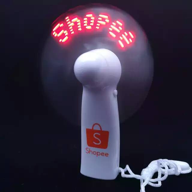 Kipas angin tangan LED portabel / bisa custom tulisan / kipas angin portabel / FAN blackpink,exo,BTS