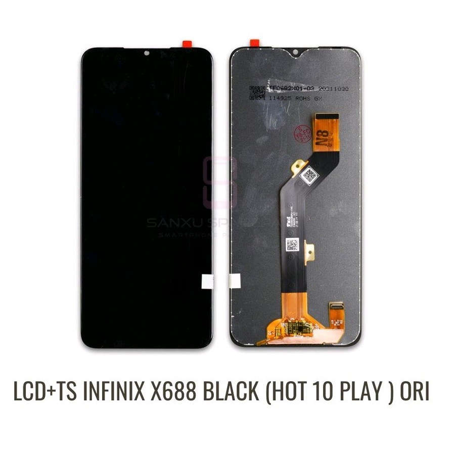 Jual LCD TOUCHSCREEN INFINIX X688 BLACK HOT 10 PLAY ORI Shopee   1255fb55698a362b00d2545ba5cd001e