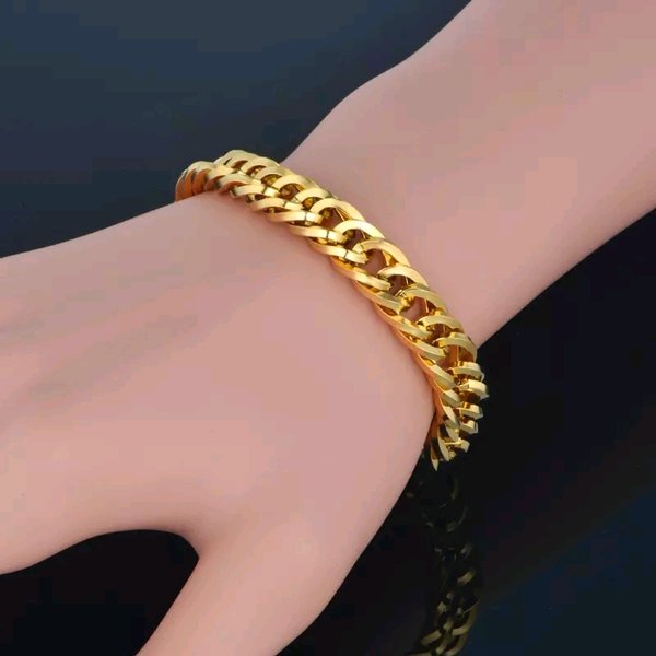 ▪︎ 𝐁𝐎𝐔𝐍𝐂𝐈𝐋 𝐉𝐄𝐖𝐄𝐋𝐋𝐑𝐘 ▪︎ Gelang Sisik Naga Gold Besar Titanium Stainless steel