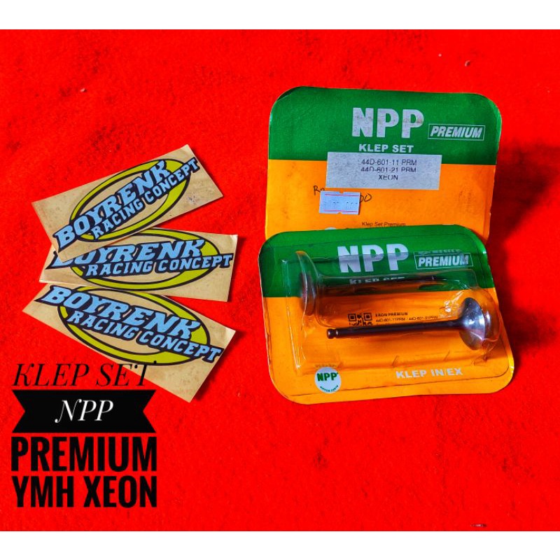 KLEP SET / PAYUNG KLEP YMH XEON SET IN EX NPP PREMIUM - BOYRENK RACING