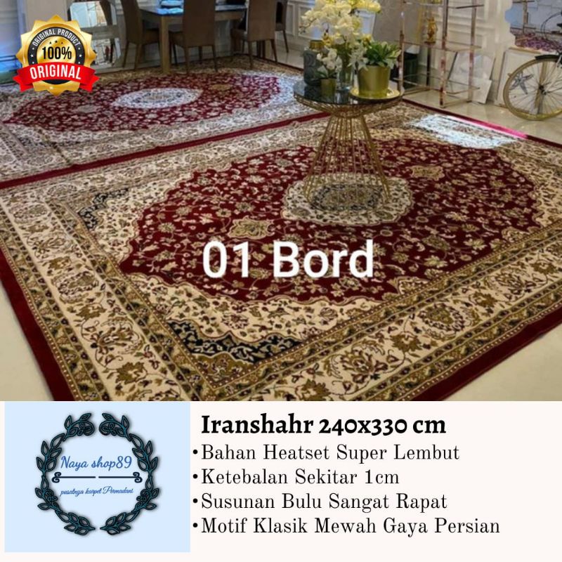 Karpet Permadani Iranshahr 240x330cm.